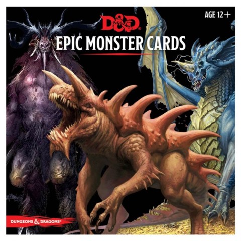 Dungeons & Dragons Monster Cards: Epic Monsters
